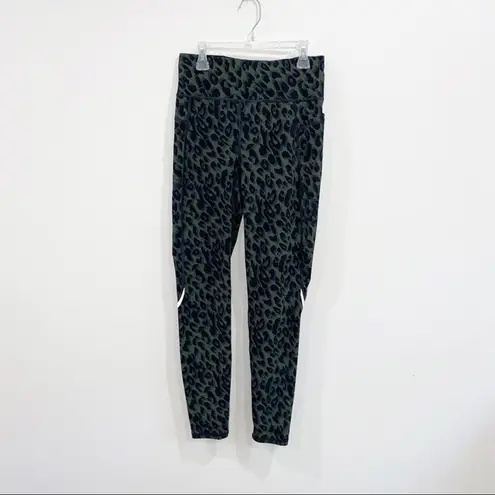 Sweaty Betty Zero Gravity High-Waisted Full Length Cheetah Print Leggings Sz S