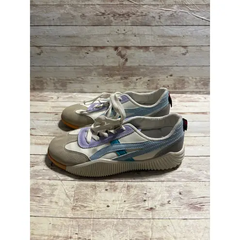 Shu Shop Sneakers Women's Size 41 10 Lace Up Tennis Shoes White Blue Purple