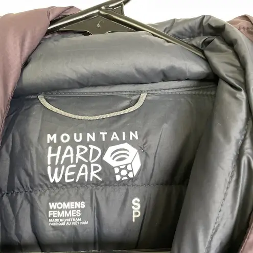 Mountain Hardwear Jacket Womens Small Hooded Down Puffer Coat Warm Outdoor