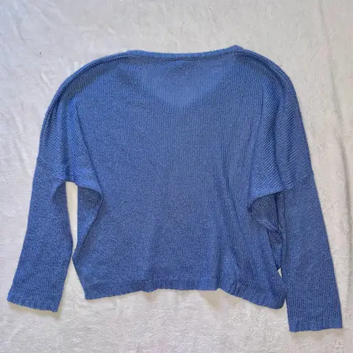 Wooden Ships Knit Blue Sweater size Medium/Large