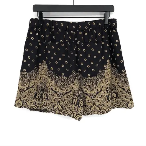 HEI HEI Luna Skirted Short Black Gold S