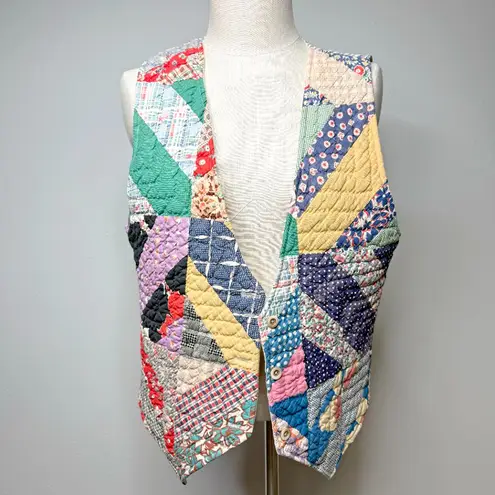 Homemade Quilted Vest Size L
