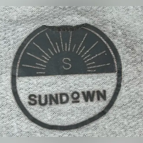 SUNDoWN Size S Gray Long Sleeve Softcore Pullover Hoodie