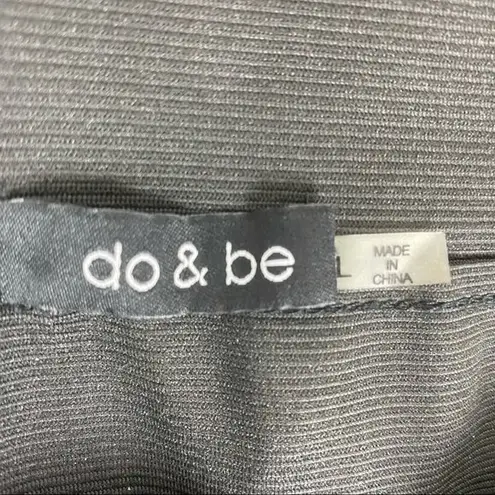 DO+BE  Black Sequins Evening Full Length Trouser Pants L - Image 4