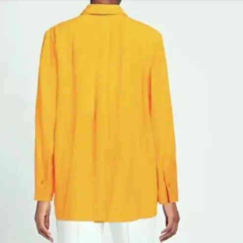 Jacquemus Passio crepe Orange button up shirt size 6