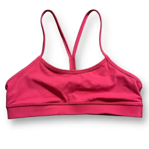 Lululemon  Flow Y Bra IV in Pink Boom Juice Sz. 6