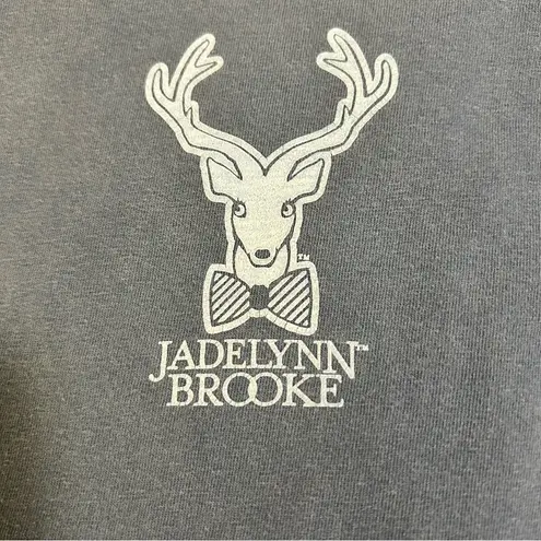 Jadelynn Brooke Blue Long Sleeve Tee with White Accents