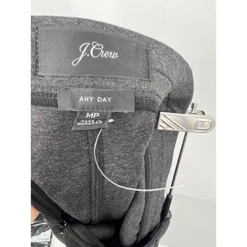J. Crew Pants Women's Any Day in Eco Ponte Heather Charcoal Medium Petite Gray Size undefined