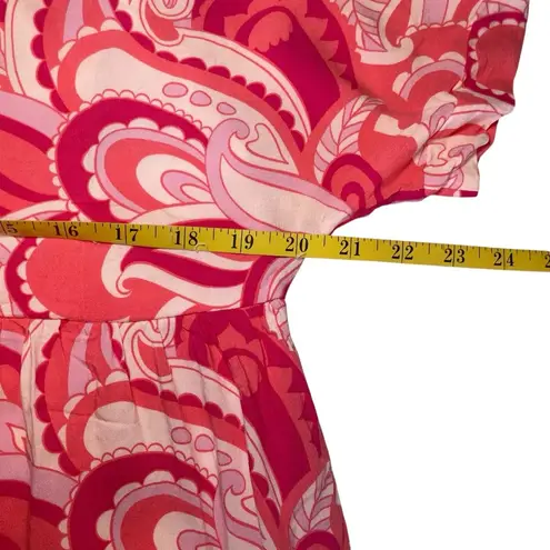 Emily Wonder Try To Resist Babydoll Dress Calypso Large Pink Coral Lined Beach