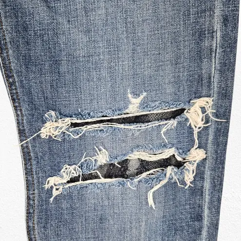 joe's jeans  Medium Wash Distressed Boyfriend Billie Ankle Straight Jeans Size 27