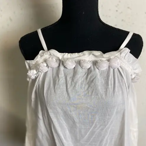 #317 FIGUE The Anita Cotton Top White