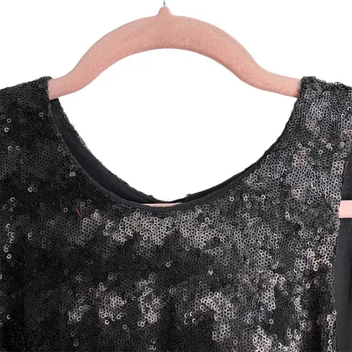 Talula  Aritzia One Button Open Back Sequin Tank Top