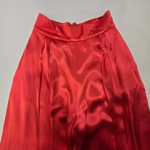 Shona joy Lydie Tuxedo Trouser in Poppy Red