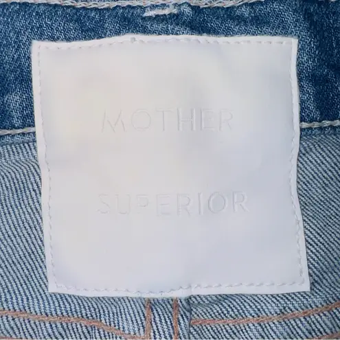 MOTHER Superior The Tomcat Button Fly Jeans in Kneeling on Stones women's 25 Blue - Image 3