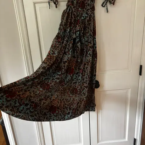 Ulla Johnson 2023 Summer Ulla Johnson Selena Coverup Midi Dress Lapis Size P XS Boho Wedding