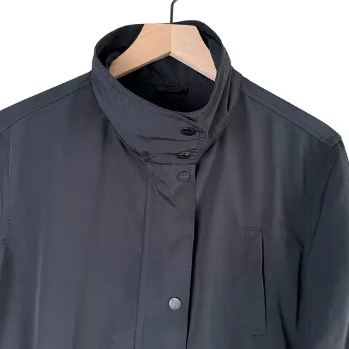 Sanctuary  Anorak Lightweight Rain Jacket Full Zip in Black, Size‎ Small