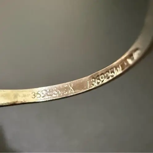 Vintage 925 Mexican Sterling Silver Pave CZ Love Infinity Ring Size 9