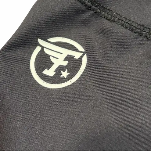 Affliction Fast & Furious Black Roman Graphic Leggings Tights Pants size Small