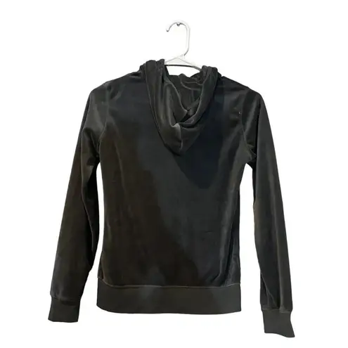 Beta House Size Small Velour Zip Up Jacket