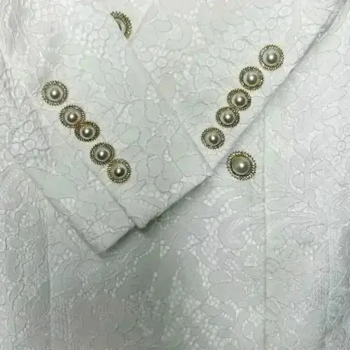 NWT Rebecca Vallance Bridal Harriet blazer minidress Size 2 US White