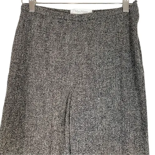 Max Mara Tweed Cropped Dress Pants Size 8