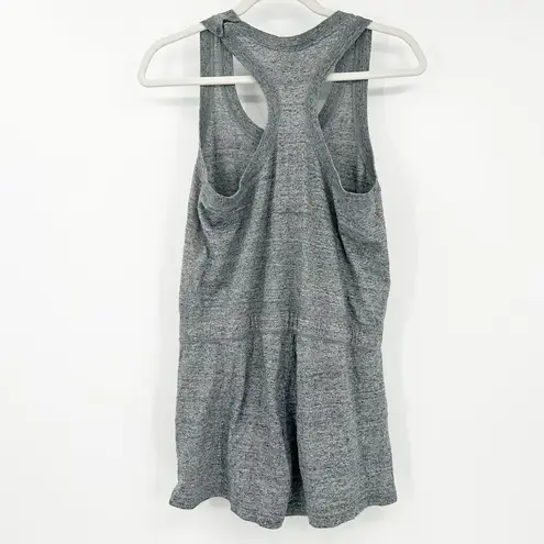 Nike  Womens Sporty Active Workout Gym Athletic Racerback Tank Romper Size S Gray