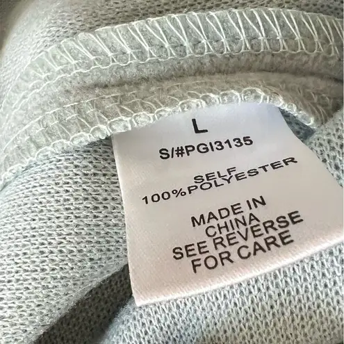 Better Be Fleece light blue shorts with pockets