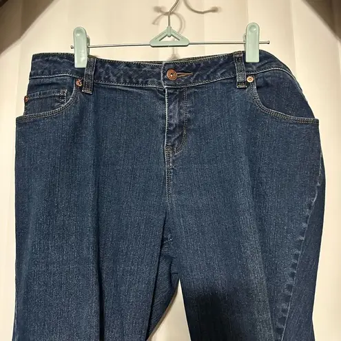 Apt. 9  bootcut denim blue jeans