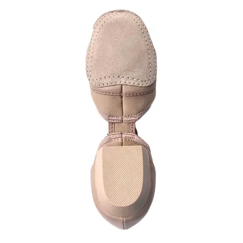 Capezio Caramel Lyrical Modern Slip On Dance Shoes Size 5 Pedini Femme Leather