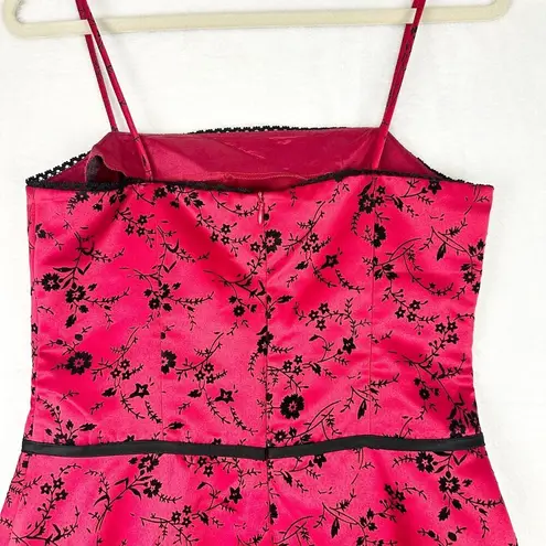 Jodi Kristopher Vintage Hi Low Dress Size 9/10 Modern 8 Vampy Whisigoth Gothic - Image 6