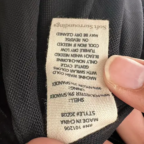 Soft Surroundings Velvet Hyannis Dress