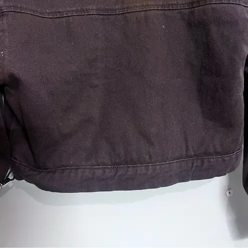 Stoosh  Chocolate Teddy Jacket with Ivory Collar