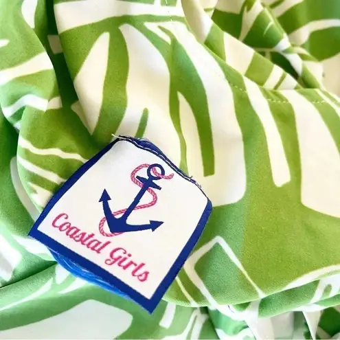 Coastal Girls Co Palm Beach Boutique Private Label Palm Wide Leg Jumpsuit Size M Green Size M
