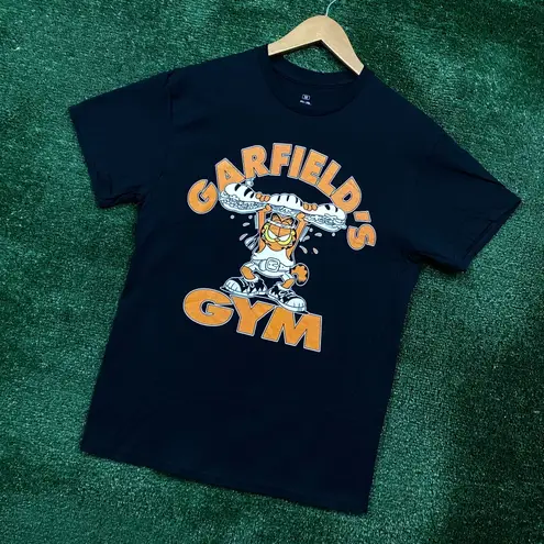 Nickelodeon Garfield's Gym Lifting Subs Poster Tee M