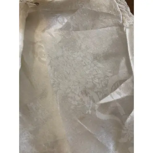 NWT 1980's Vintage, Lauren, Alexandra Bridal lingerie White camisole size large