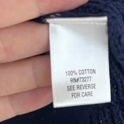 Dana Buchman Fringed Knit Sweater Boho Country Earthy Rustic Size XL