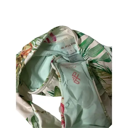 PilyQ New tropical high waisted bikini bottom. Medium