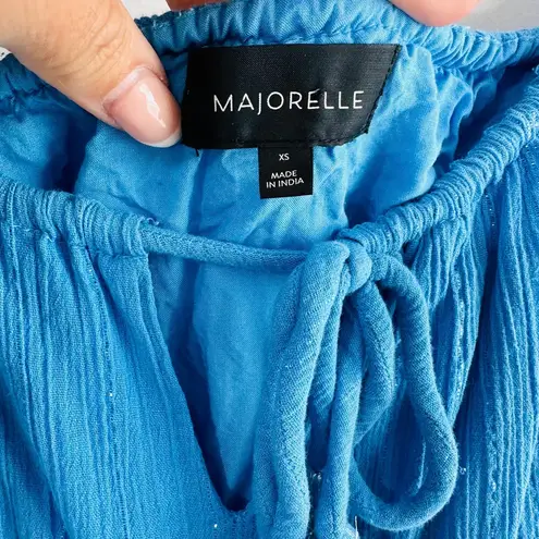 Majorelle Revolve’s Hilo Mini Dress in Blue Stripe