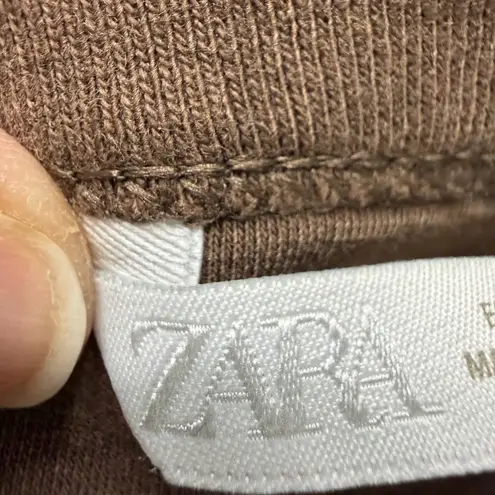 ZARA  Earthy Brown Tee