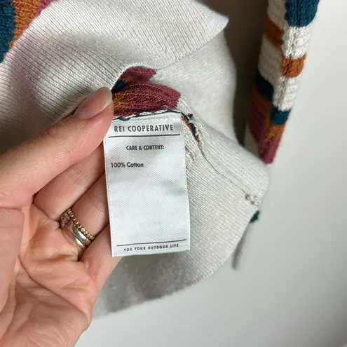 REI Wallace Lake Waffle Knit Women’s Crewneck White Size XS