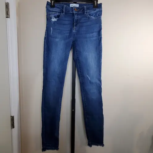 DL1961  Jeans Florence Instasculpt Skinny Hughes Blue Denim Jeans 25
