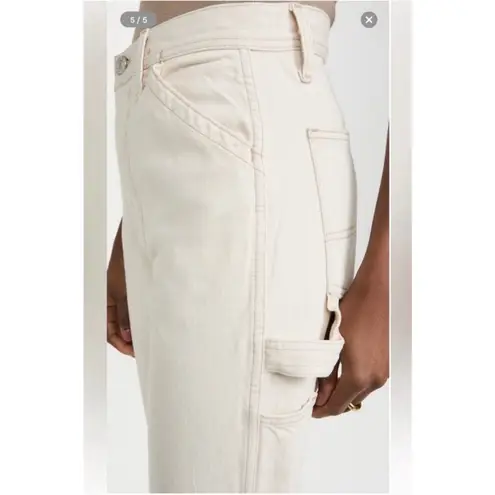 AMO painterly pant natural cotton high rise jeans size 26