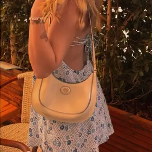 Boutique Strappy Floral Blue and White Babydoll Sundress