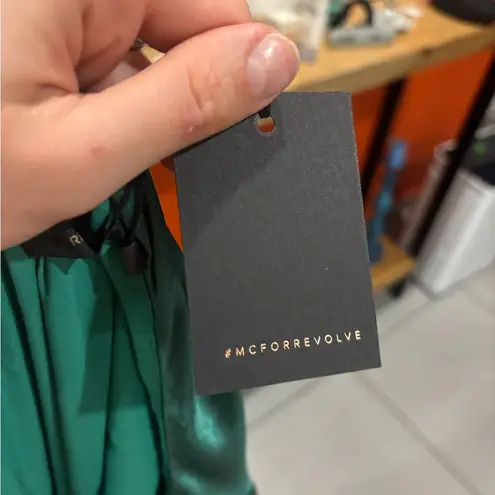 ✨ Michael Costello x REVOLVE Barbara Mini Dress ✨
Size S • Emerald • NWT Green