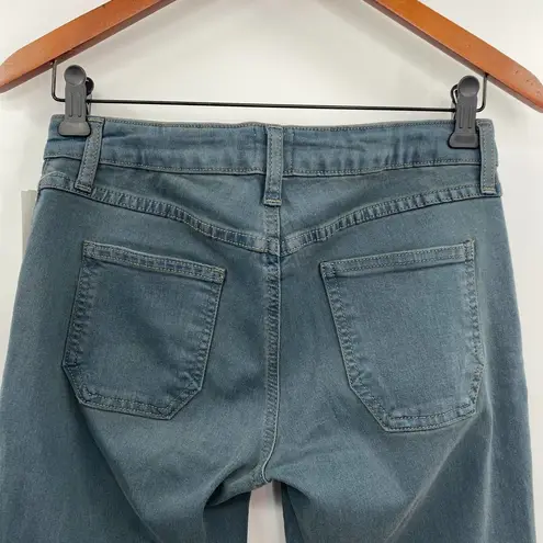 Just Black Joey Skinny Jeans Teal Green Denim Mid Rise NWT Stitchfix Size 28