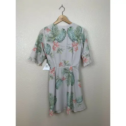 Lost + Wander Lost In Paradise Wrap Mini Dress