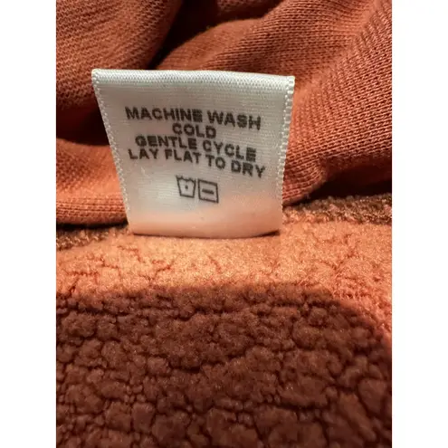 Xírena Cozy Fleece Sweatpants Pink Clay Color in Medium Made in USA