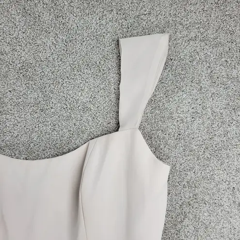 After Six Formal Dress Womens 10R Oat Chiffon Full Length Bridesmaid Evening