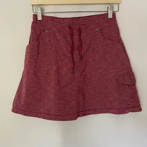 Kuhl pink women's size XS miniskirt tennis sports shorts attached pockets summer