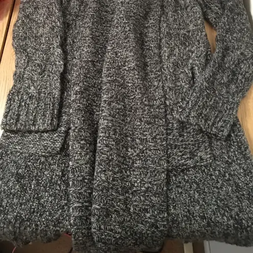 New Women’s 89th & Madison Sweater Cardigan Knee Length Gray Size Small/Medium